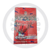 Load image into Gallery viewer, 2023-24 Topps Chrome Liverpool FC Soccer Hobby Box

