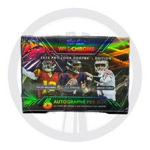 Load image into Gallery viewer, 2023 WildCard WildChrome Pro Look Football Edition NFL Hobby Box
