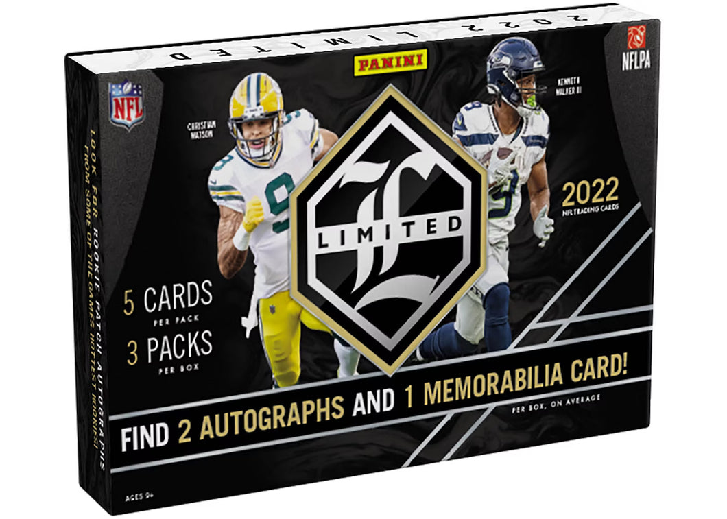 2022 Panini Limited Football Hobby Box