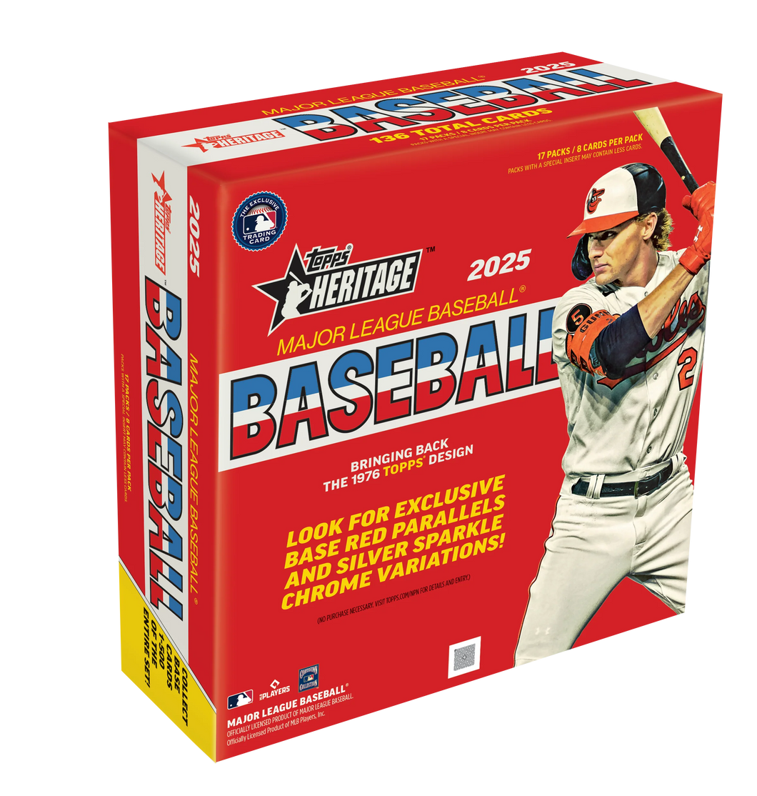 2025 Topps Heritage Mega Box