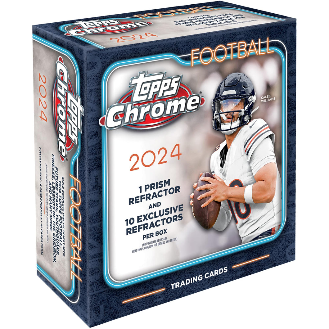 Topps Chrome Football 2024 Mega Box