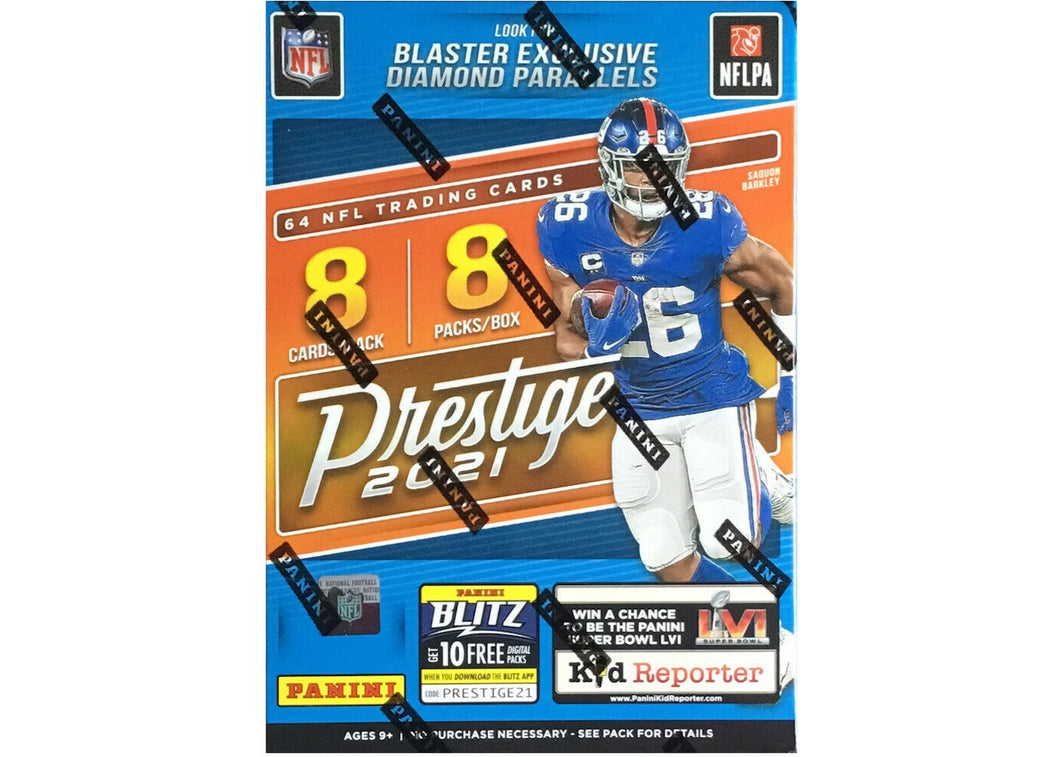 2021 Panini Prestige Football Blaster Box