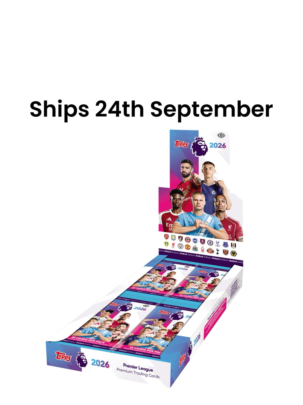 [PRE-ORDER] 2026 Topps® Premier League Hobby Box