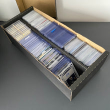 Load image into Gallery viewer, 2 Row Cardboard Storage Box - Mag/Toploader Friendly
