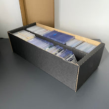 Load image into Gallery viewer, 2 Row Cardboard Storage Box - Mag/Toploader Friendly
